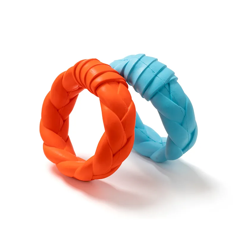 großer gewebter Ring